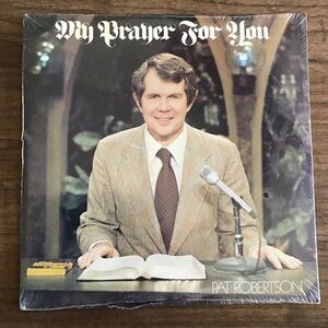 NEW SEALED Vintage Vinyl Albums: Pat Robertson “My Prayer For You” (2 Albums)